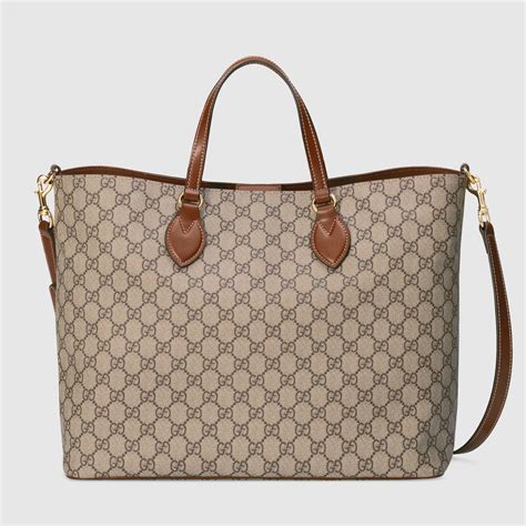 gucci gg supreme tote bag|Gucci Gg Supreme reversible tote.